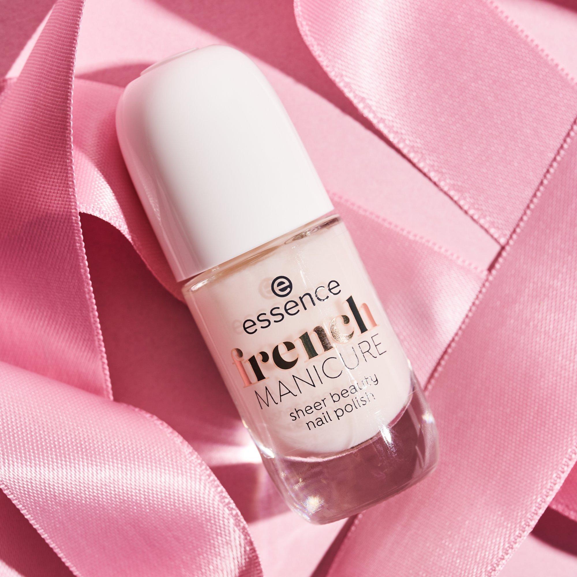 french MANICURE sheer beauty nail polish