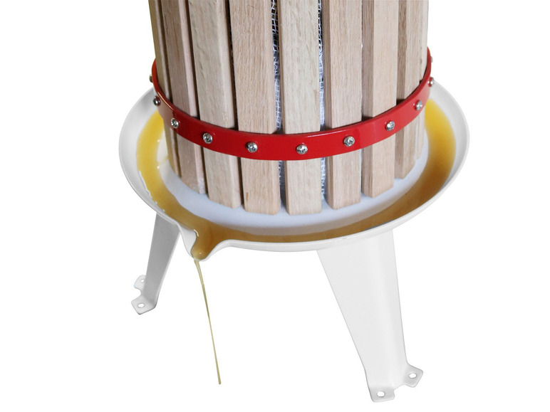 Güde fruitpers, 6, 12, 18 of 30 liter, mechanisch, met stalen spindel