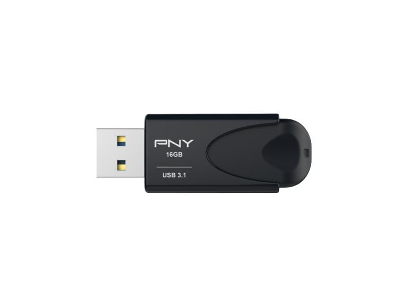 PNY USB-Stick Attaché 4 3.1 16 GB USB-Stick mit 16 GB Speicherkapazität und 80 MB/s Lesegeschwindigkeit