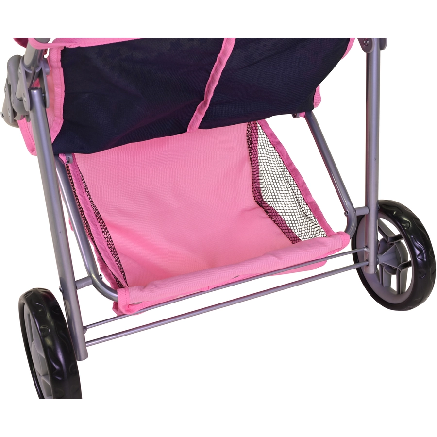 knorr toys® Zwillingspuppenwagen Duo - Magic Unicorn blau