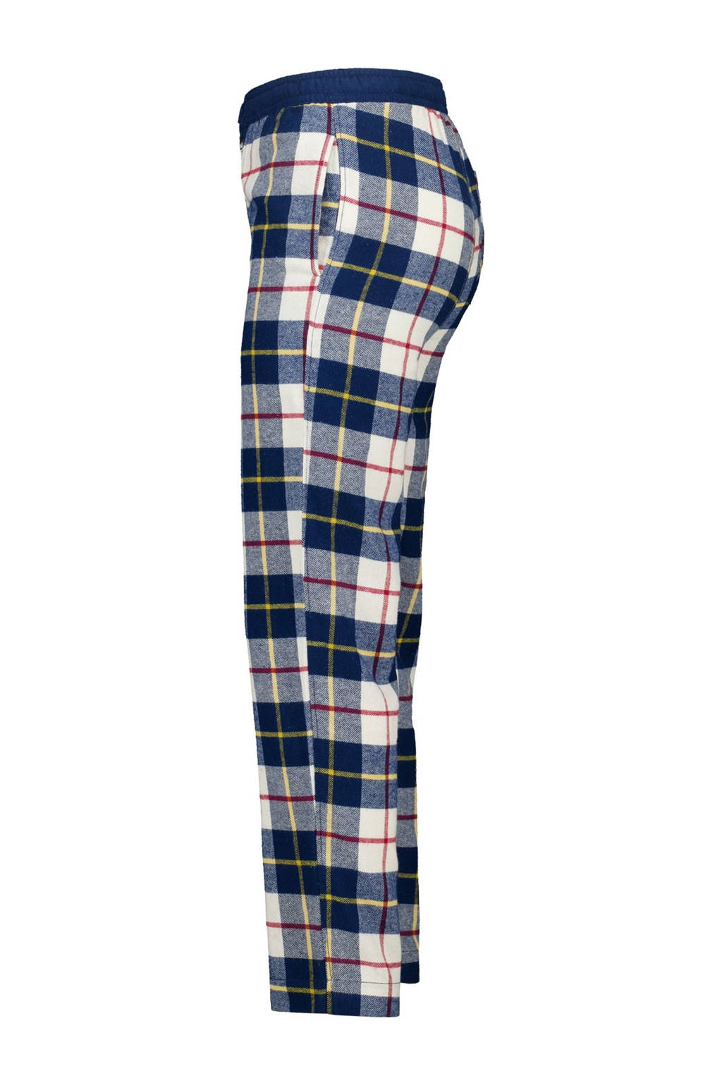 America Today pyjamabroek Nathan JR donkerblauw/rood/wit