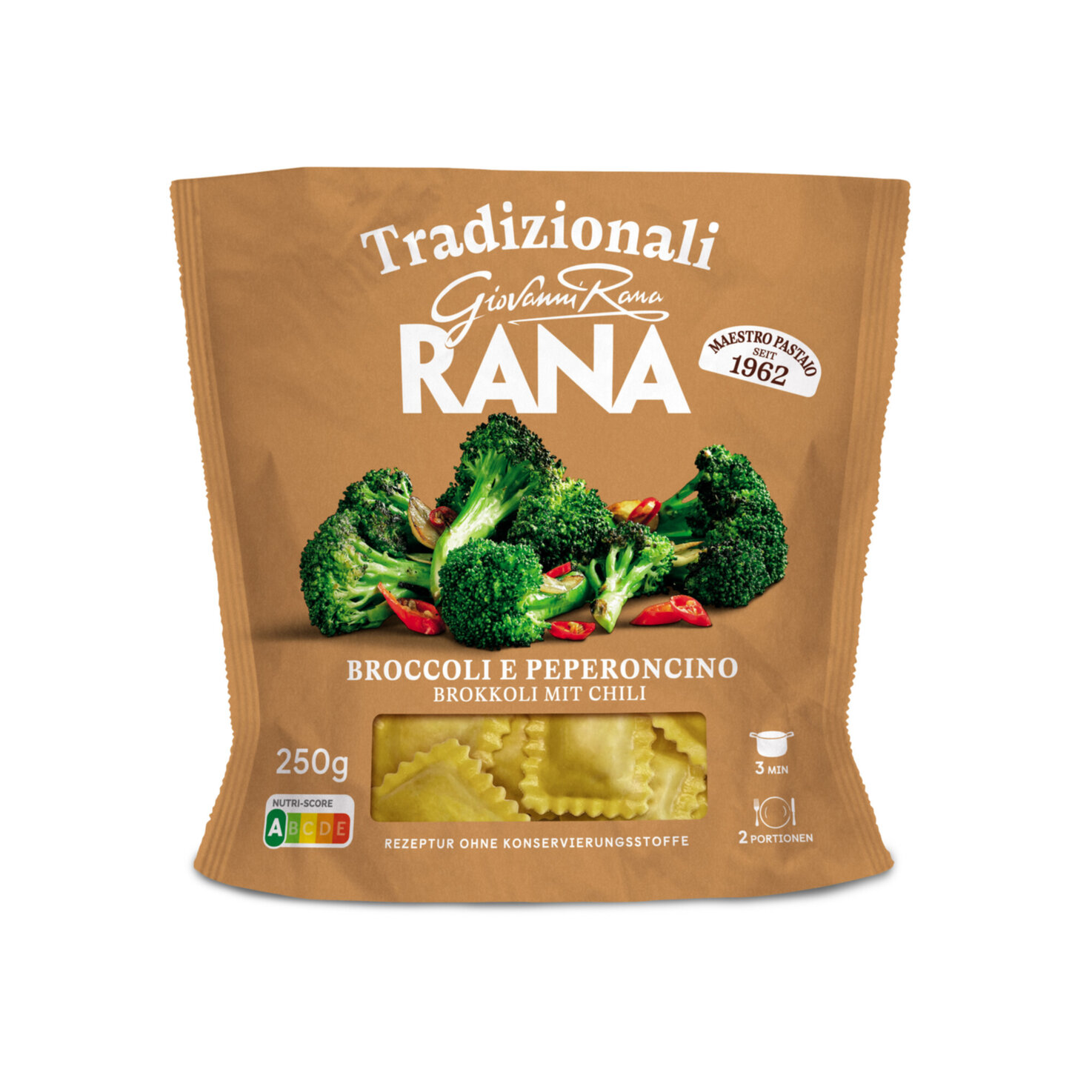 Rana Ravioli Broccoli e Peperoncino