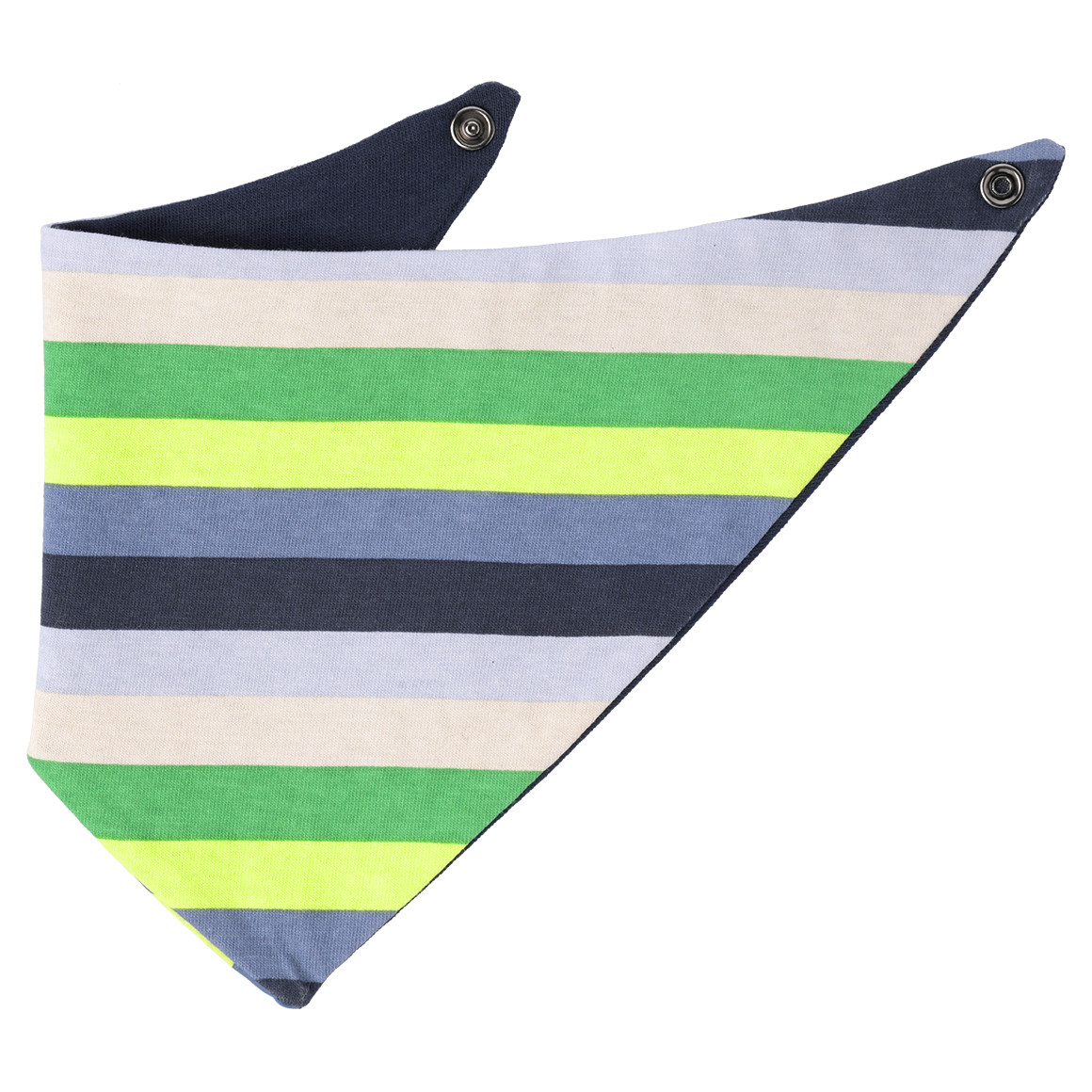 Topomini Baby Bandana mit Dino-Motiv dunkelblau