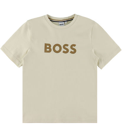 Hugo Boss Logo T-Shirt Kids Beige
