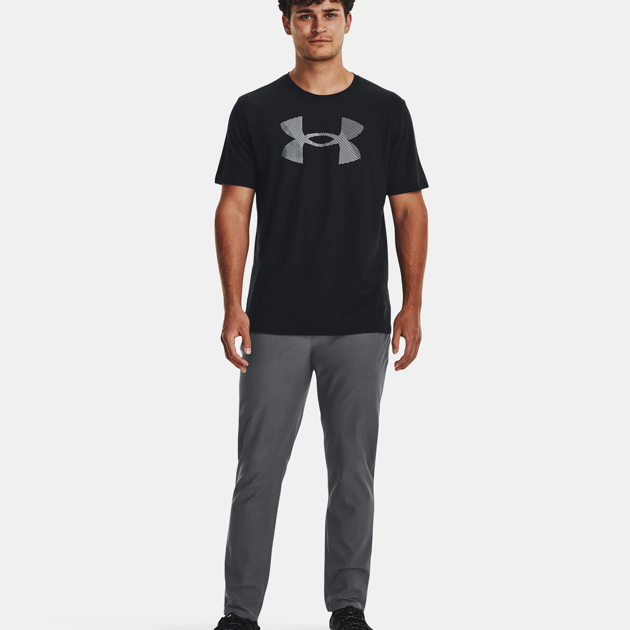 Under Armour Big Logo Fill T-shirt Hommes - Noir