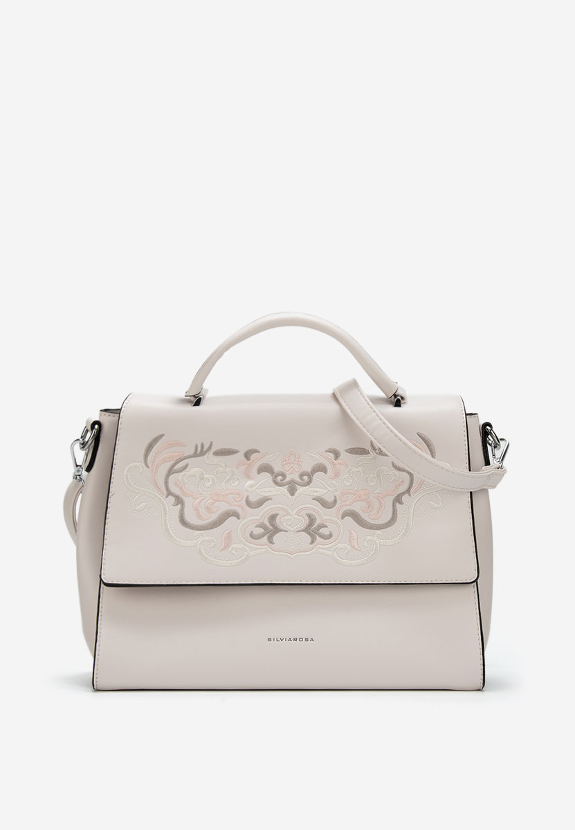 Sac à main blanc Silvia Rosa 5956