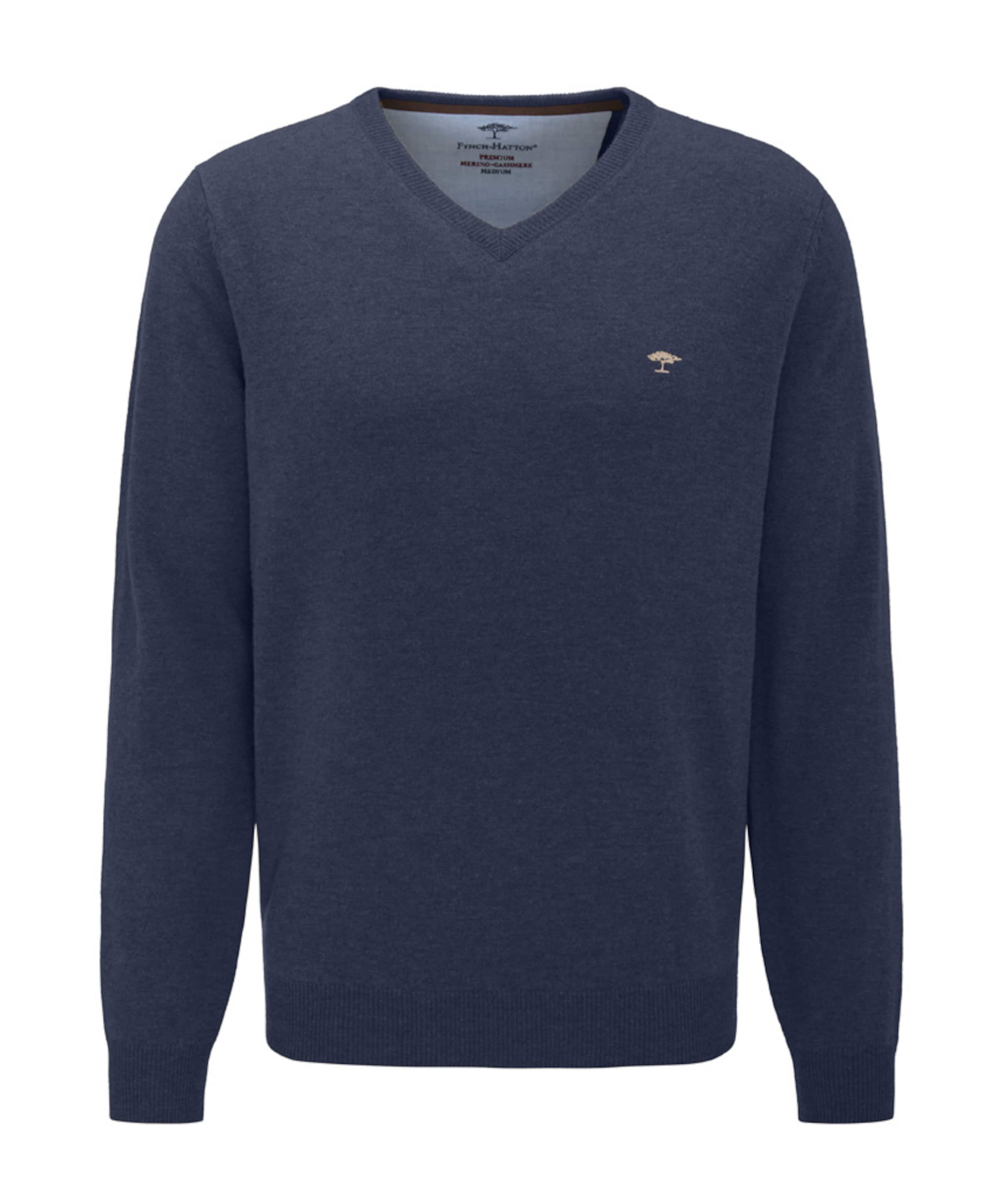 Fynch-Hatton Heren trui blauw