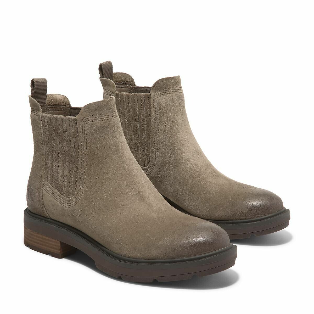 TIMBERLAND<br>Botas Chelsea de couro Brimfield Mid