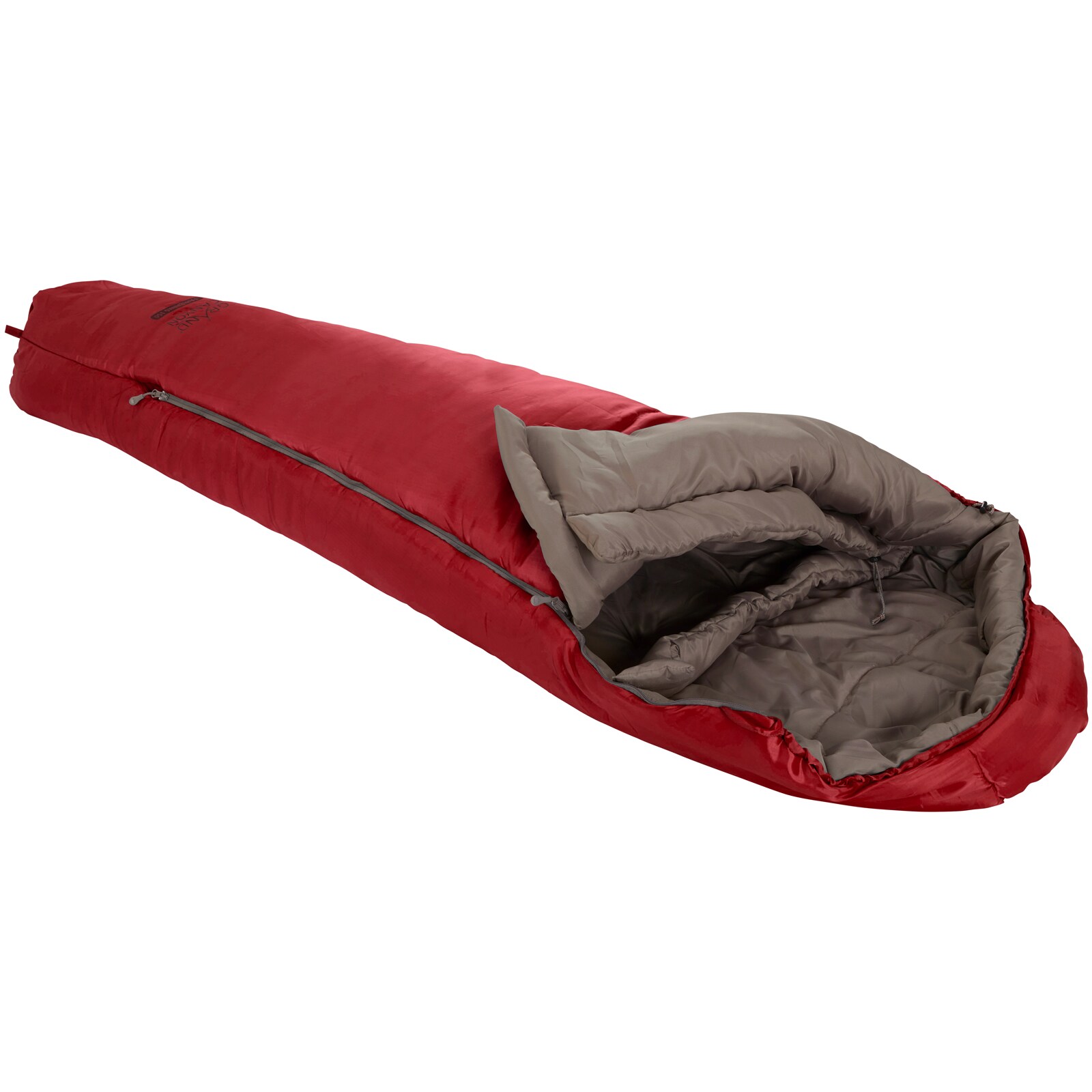 GRAND CANYON Kinderschlafsack Fairbanks 150 Kids Mumien Jugend Schlafsack +2°C Farbe: Red Dahlia