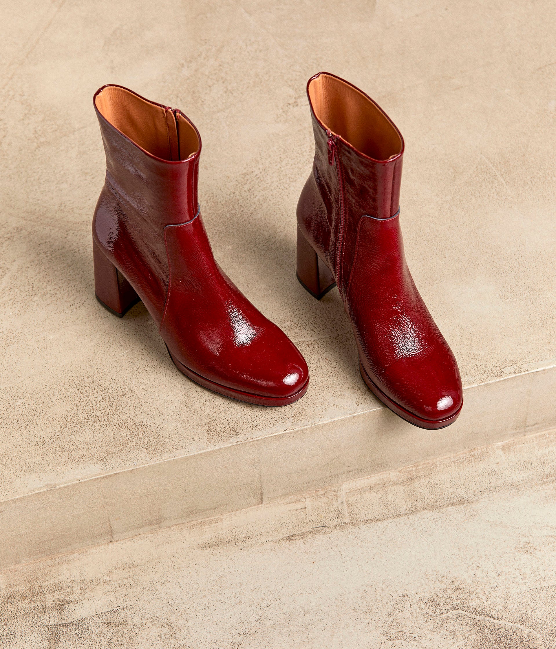 Boots bordeaux Carmen