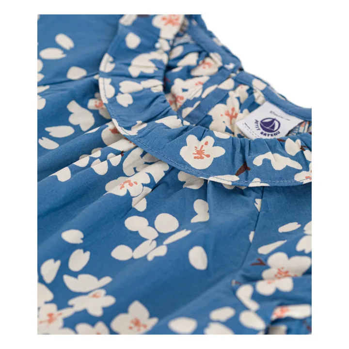 Petit Bateau Blouse Majoly Popeline | Bleu