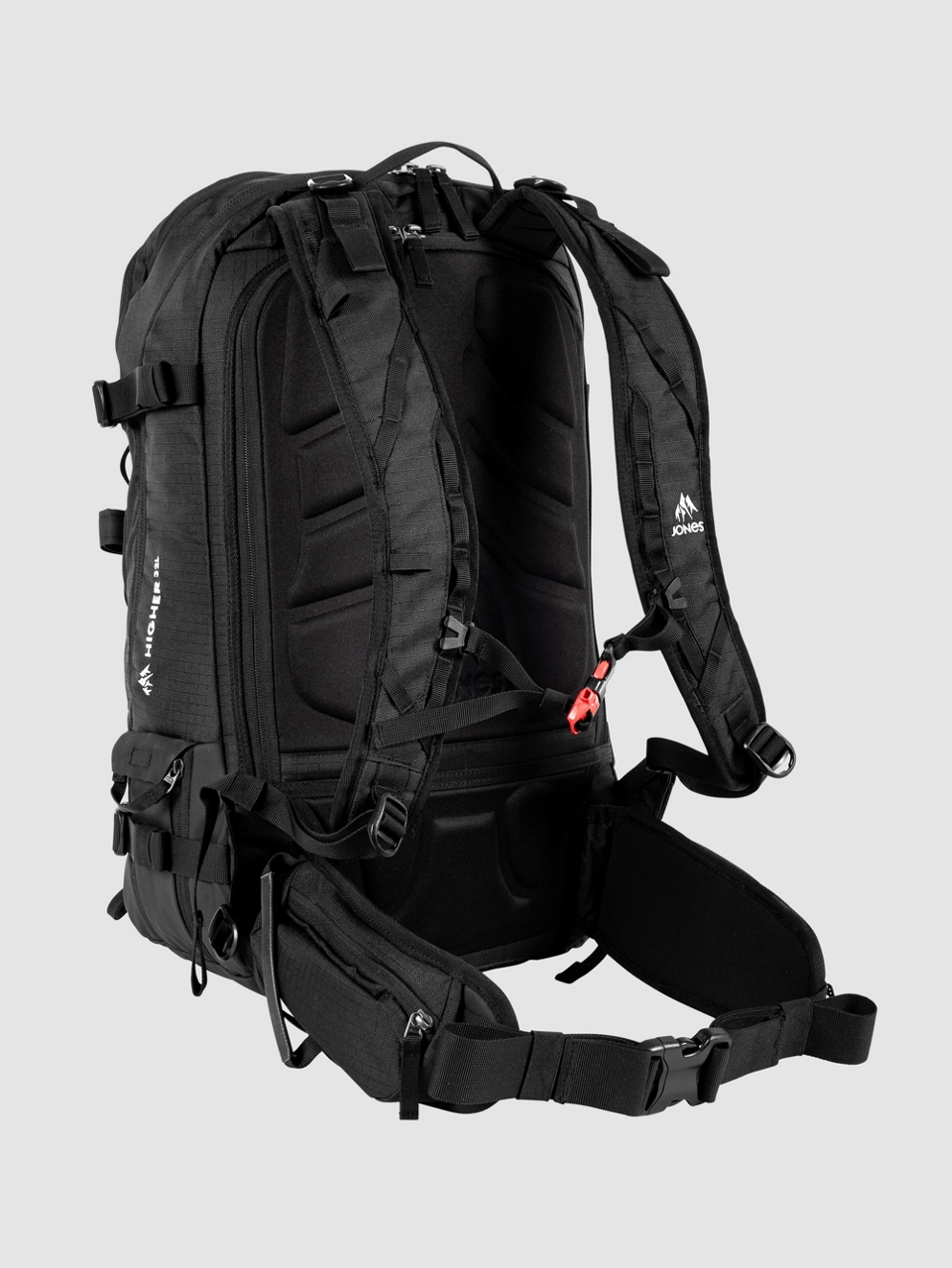 Jones Snowboards Higher 32L Backpack stealth black