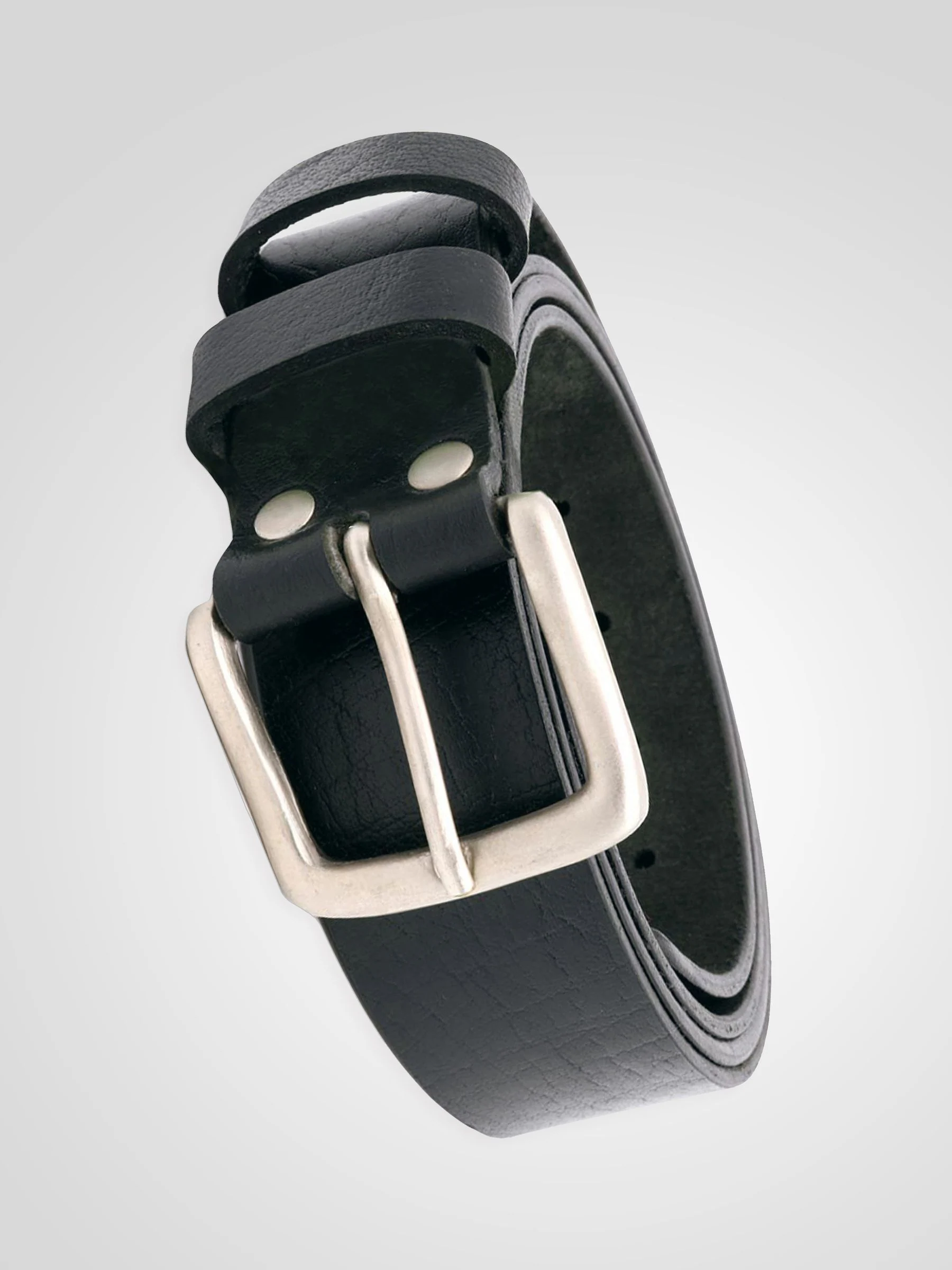 D555 Gavin Hand Crafted Real Leather Hide Belt 3.7 Cm Width