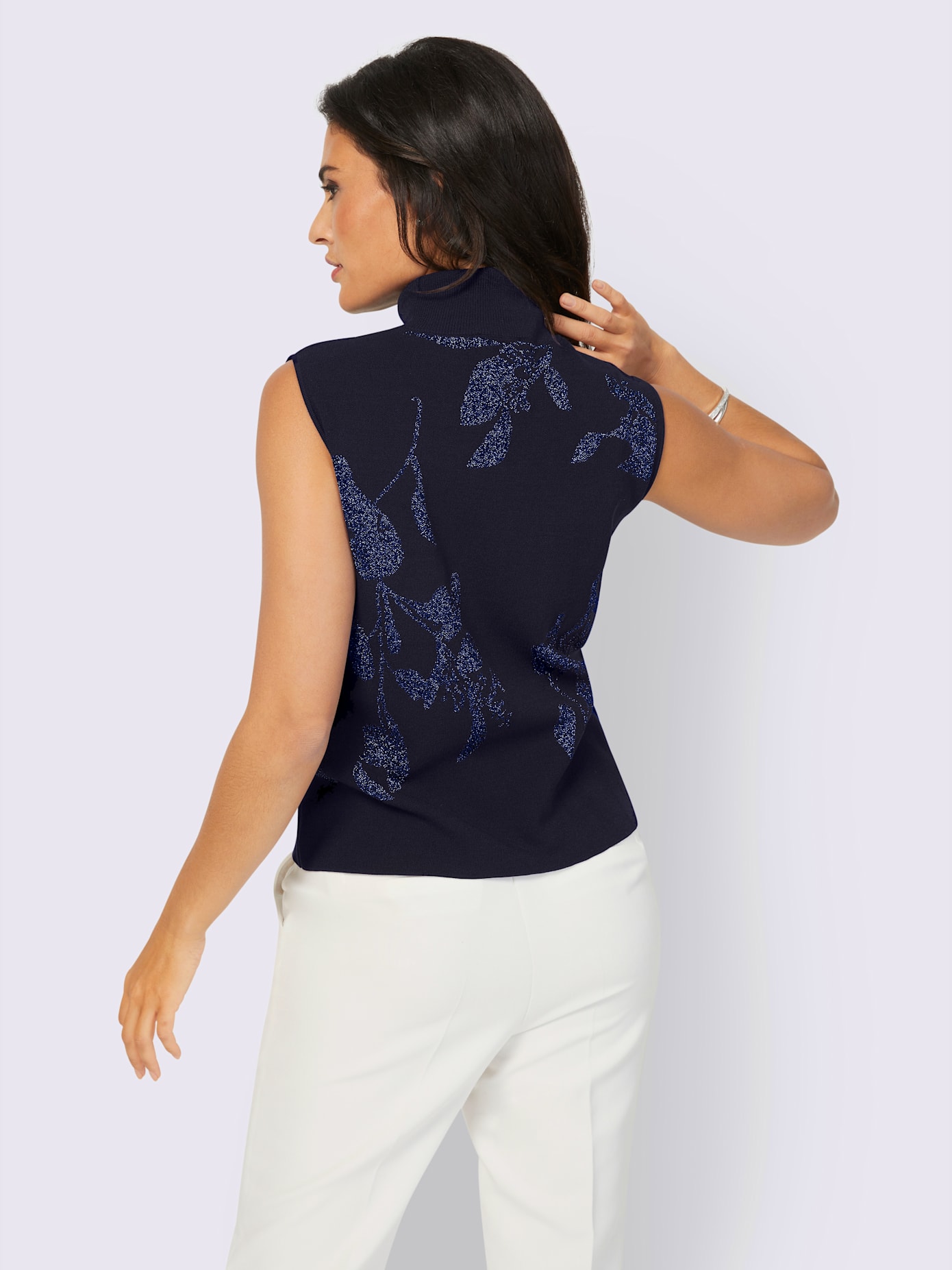 Débardeur en tricot 55% viscose