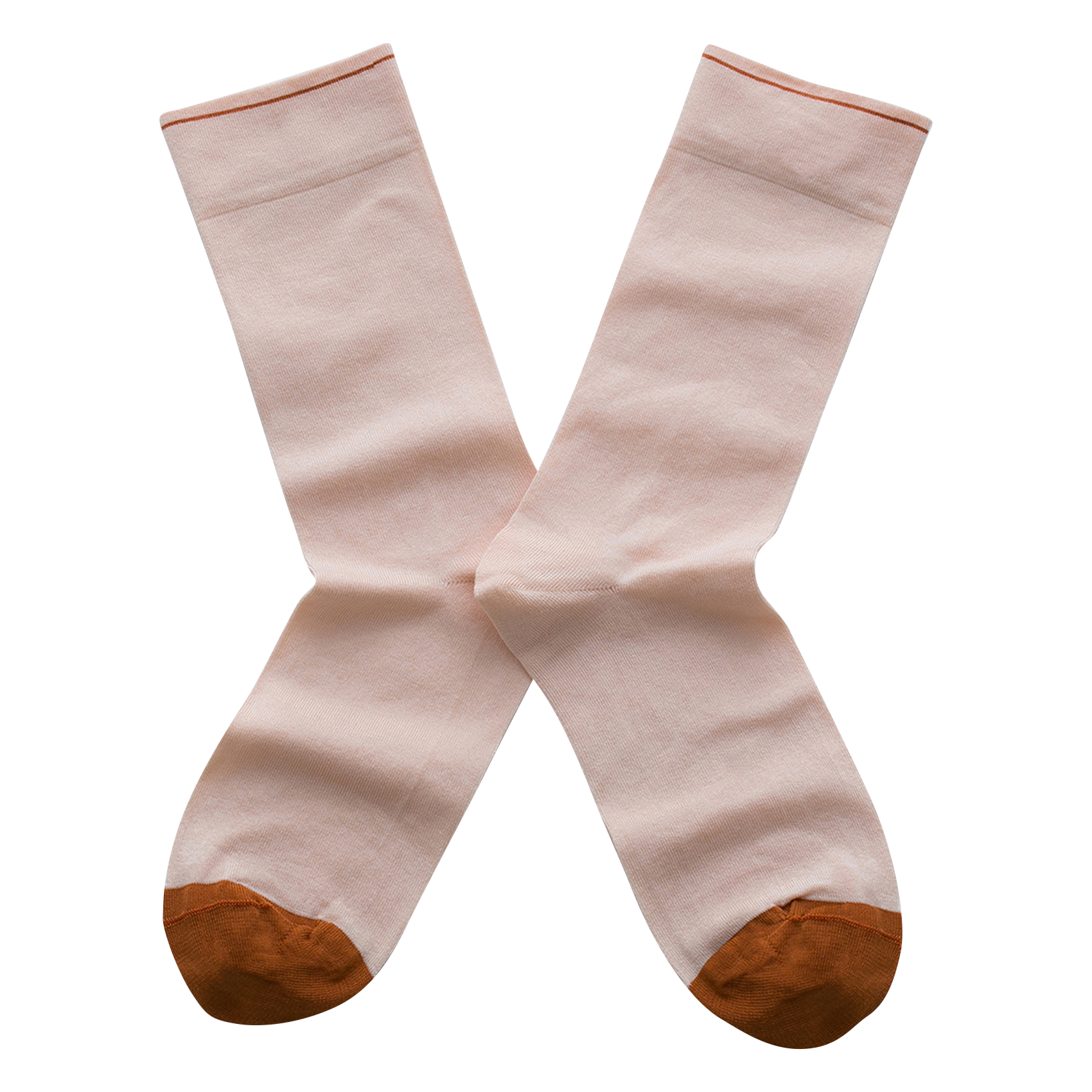 Chaussettes en coton mélangé | Rose