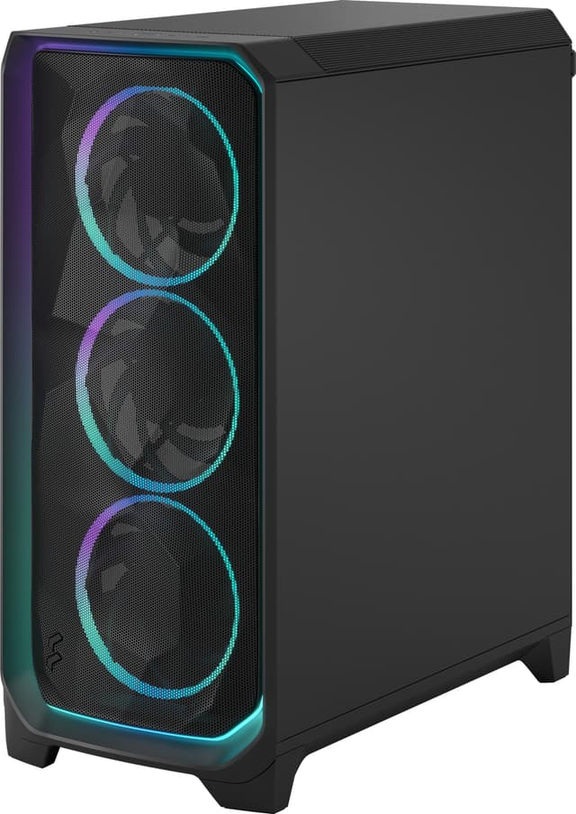 Fractal Design Meshify 3 Ambience Pro RGB PC kabinet (sort)