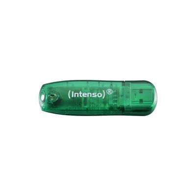Intenso Rainbow Line - clé USB 8 Go - USB 2.0 - vert