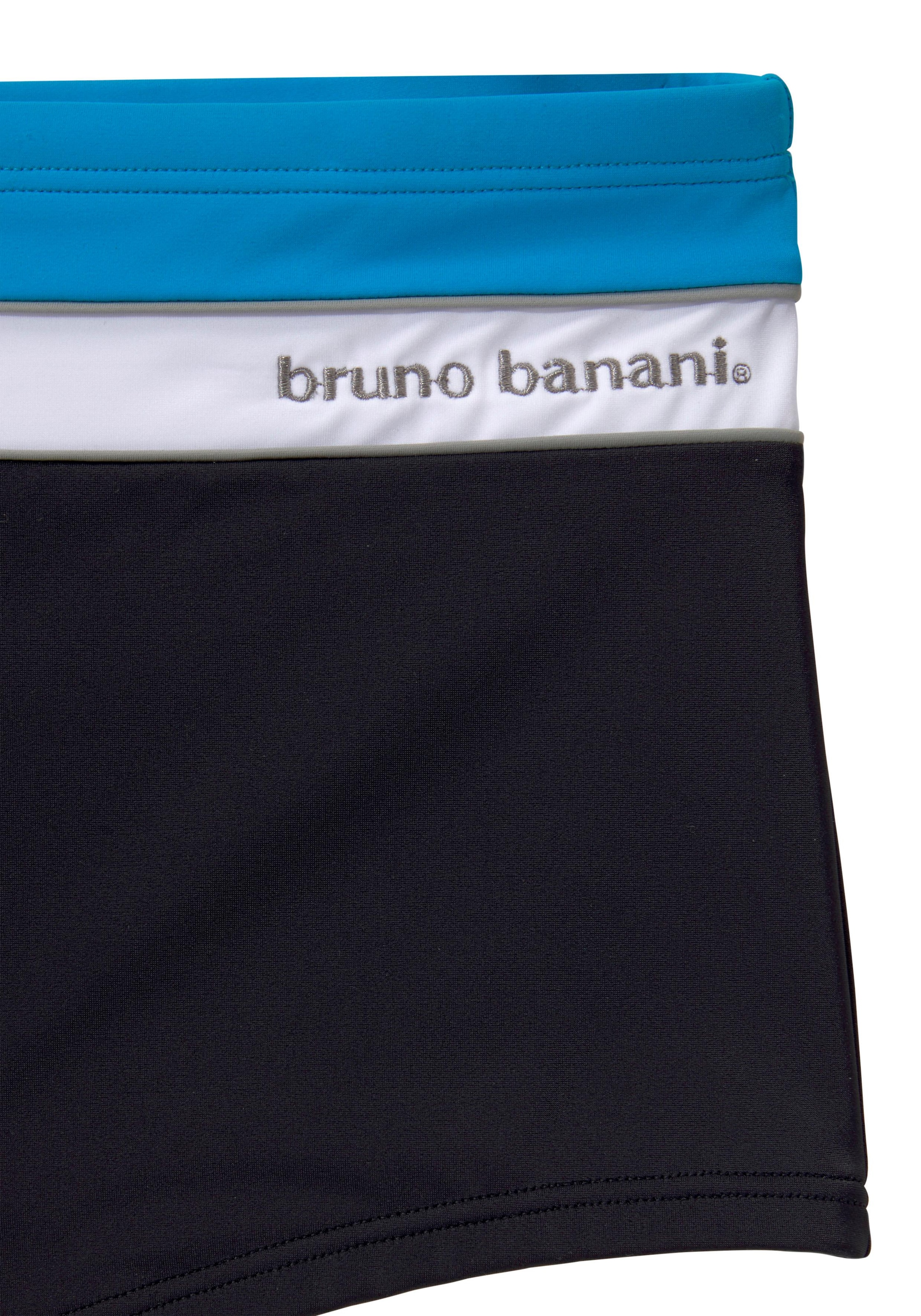 Bruno Banani Boxer-Badehose , mit Kontraststreifen