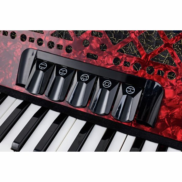 Startone Piano Accordion 72 Red MKII