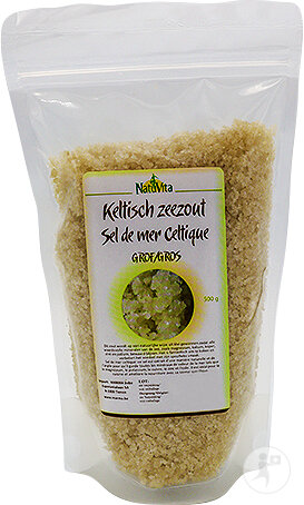 Natuvita Sel De Mer Celtique Fine Sachet 500g