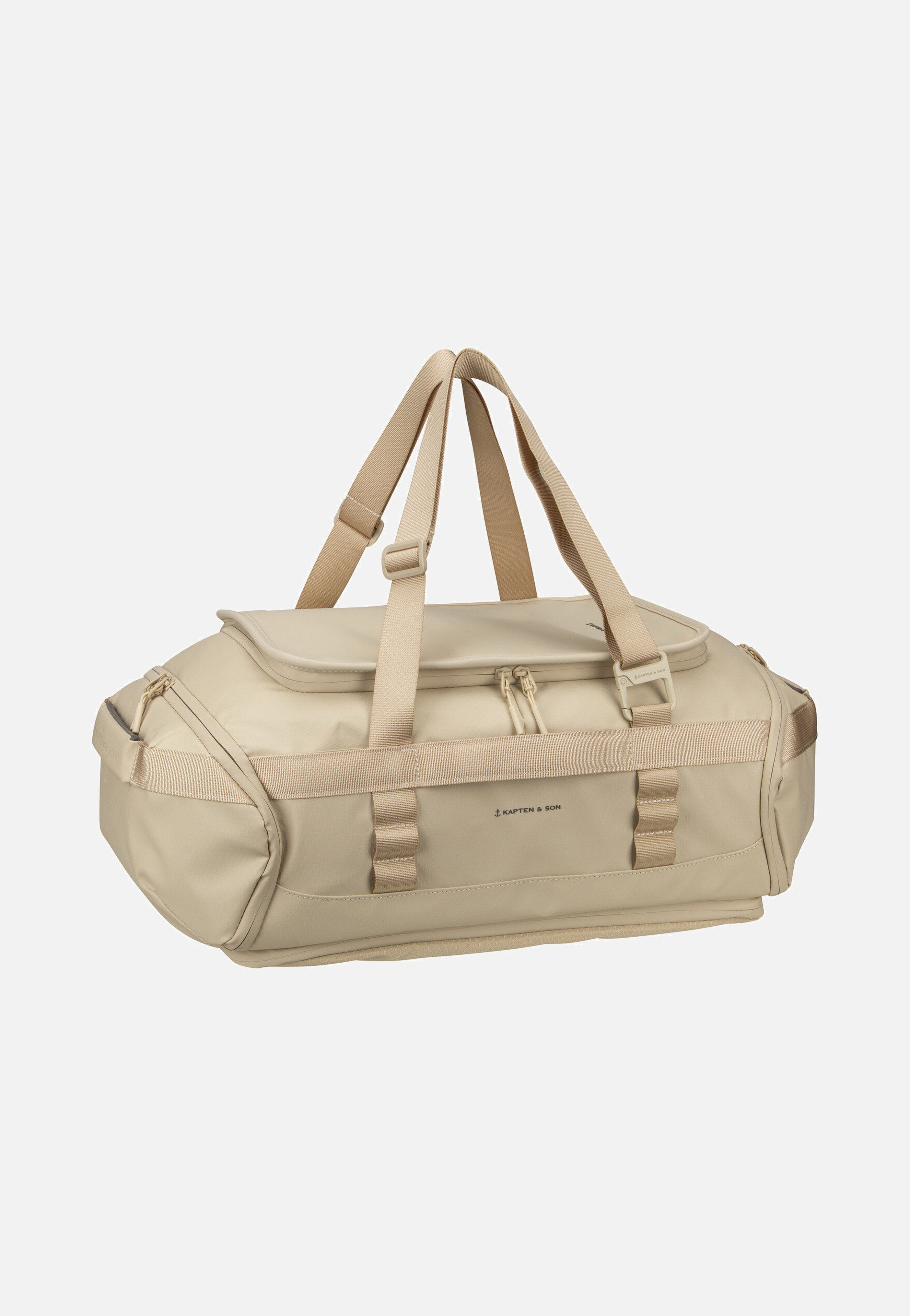 Lisbon Duffle Backpack S Sandstone - Rucksack