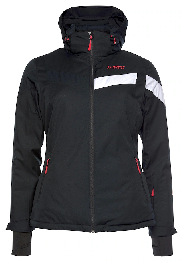 Maier Sports Winterjacke »Damen Jacke wattiert« mit Kapuze Wasser & winddicht & atmungsaktiv in grossen Grössen