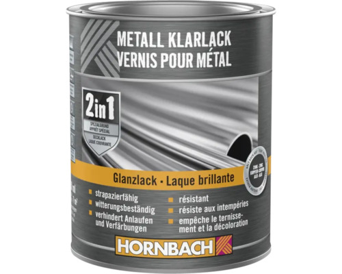 HORNBACH Metaalheldere Glanslak 750 ml