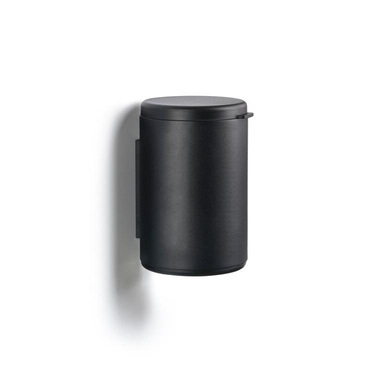 Zone  Rim toiletspand til væg, sort - 3,3L