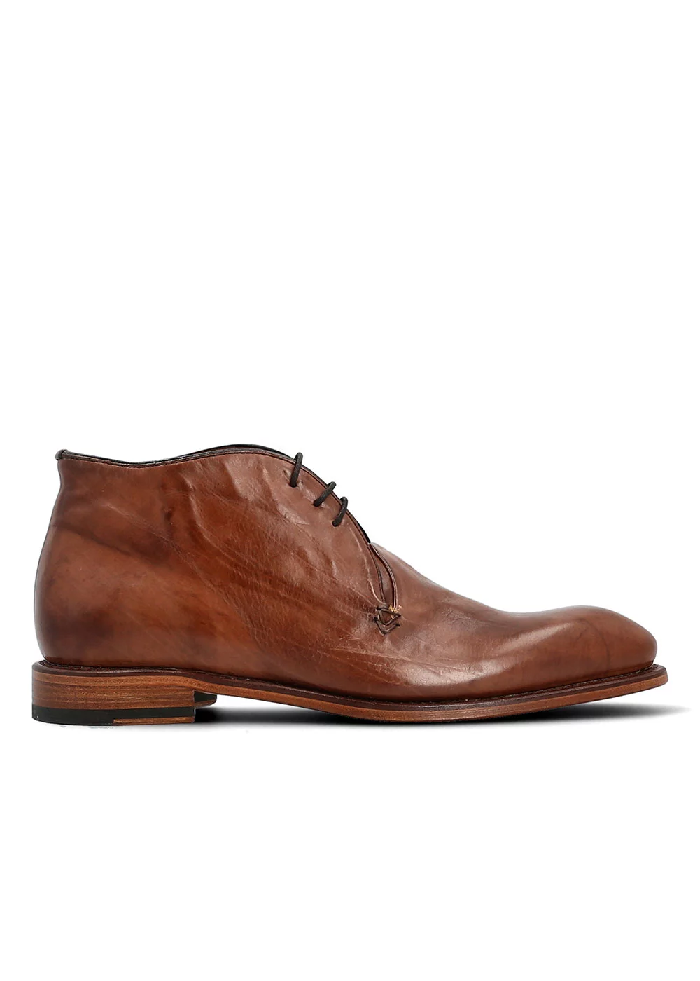 CHUKKA BOOTS CHILWORTH II VEAU WASHÉ MARRON FONCÉ