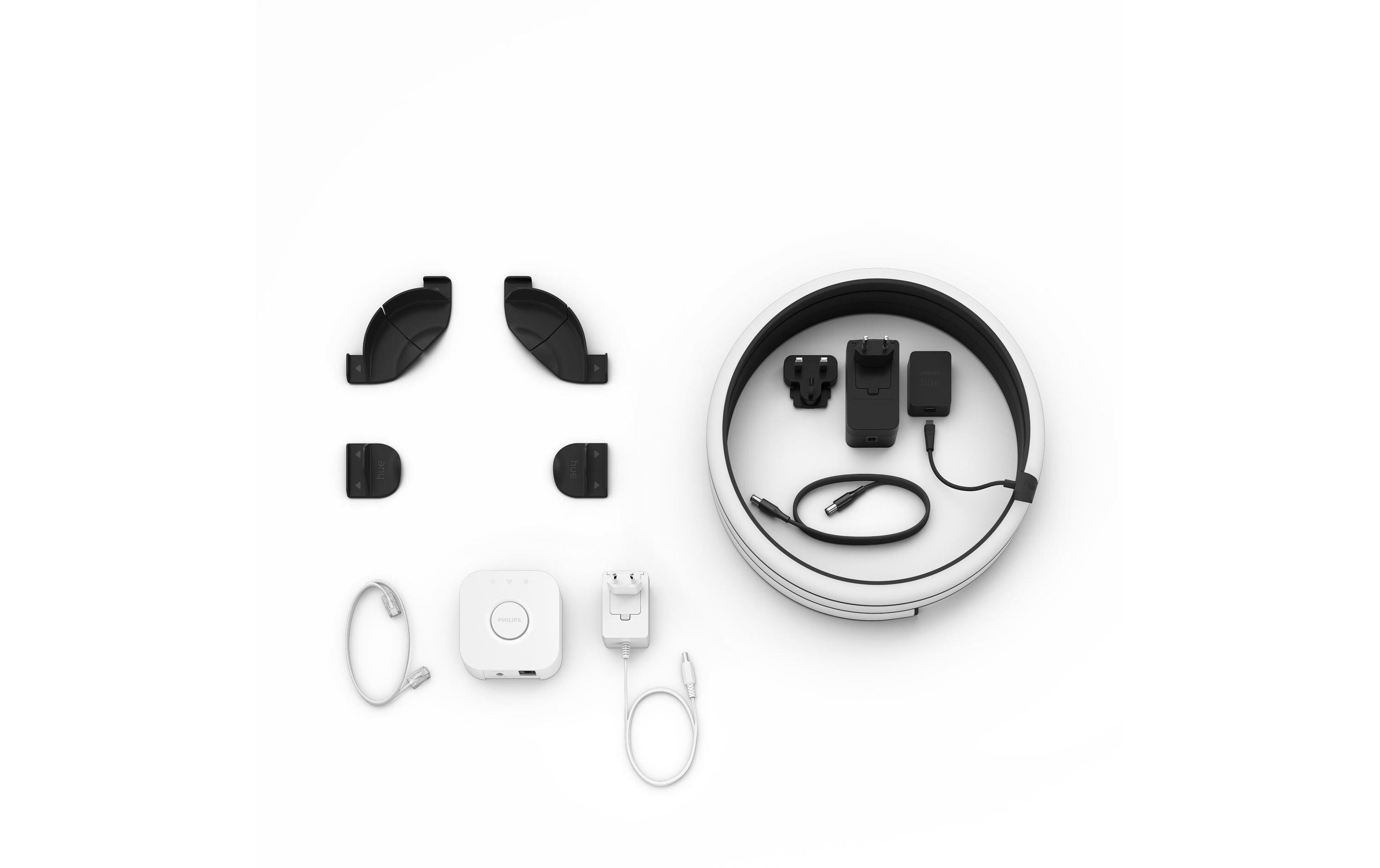 Play Gradient PC Lightstrip 24/27 Starter Set + Bridge<br>Smarte Hintergrundbeleuchtung für Monitore