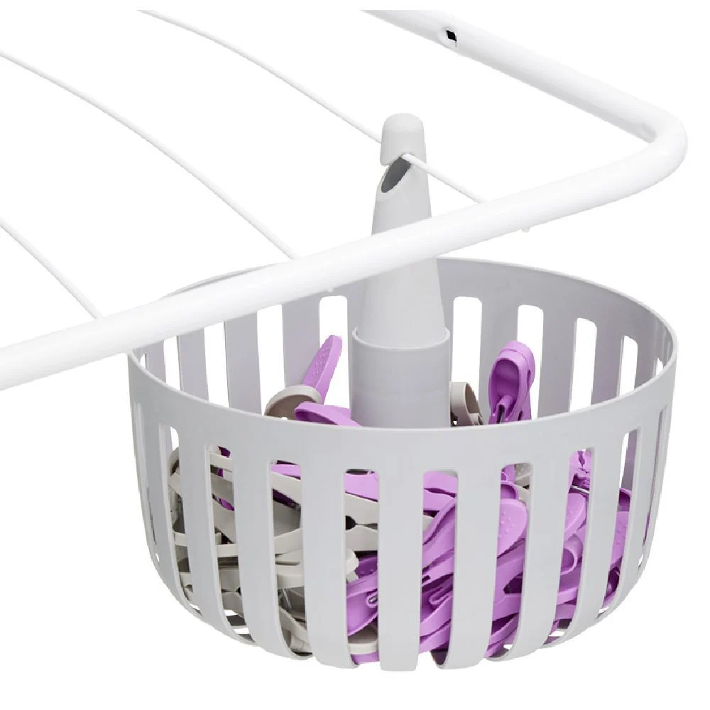 Pince à linge x30 avec panier