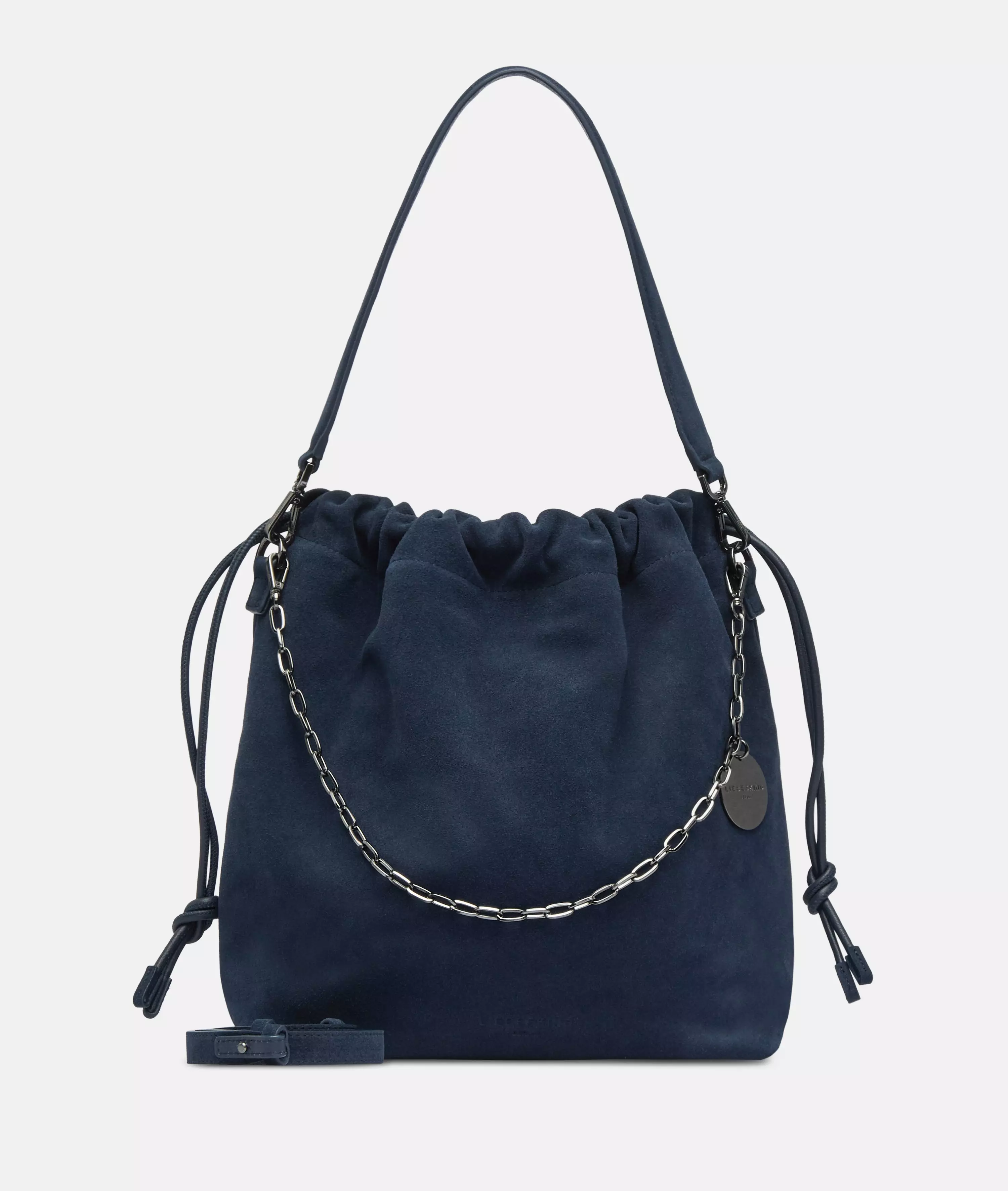 Lya II Hobo M Spacious pouch bag made from soft suede