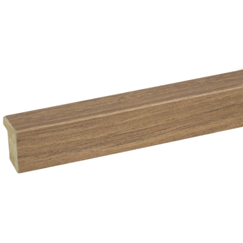Decowall Acoustic eindprofiel rustiek eiken 260cm
