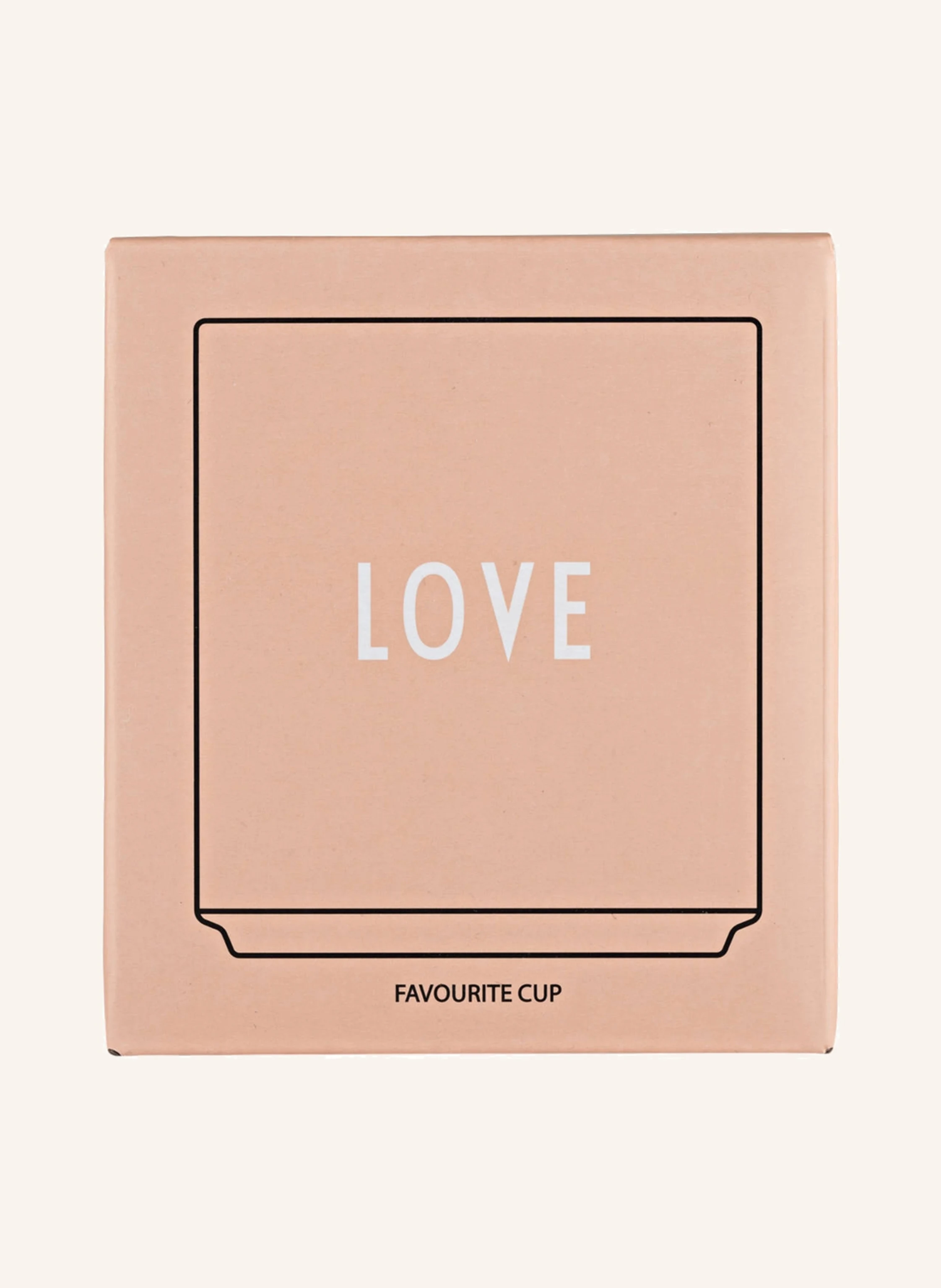 DESIGN LETTERS Becher LOVE