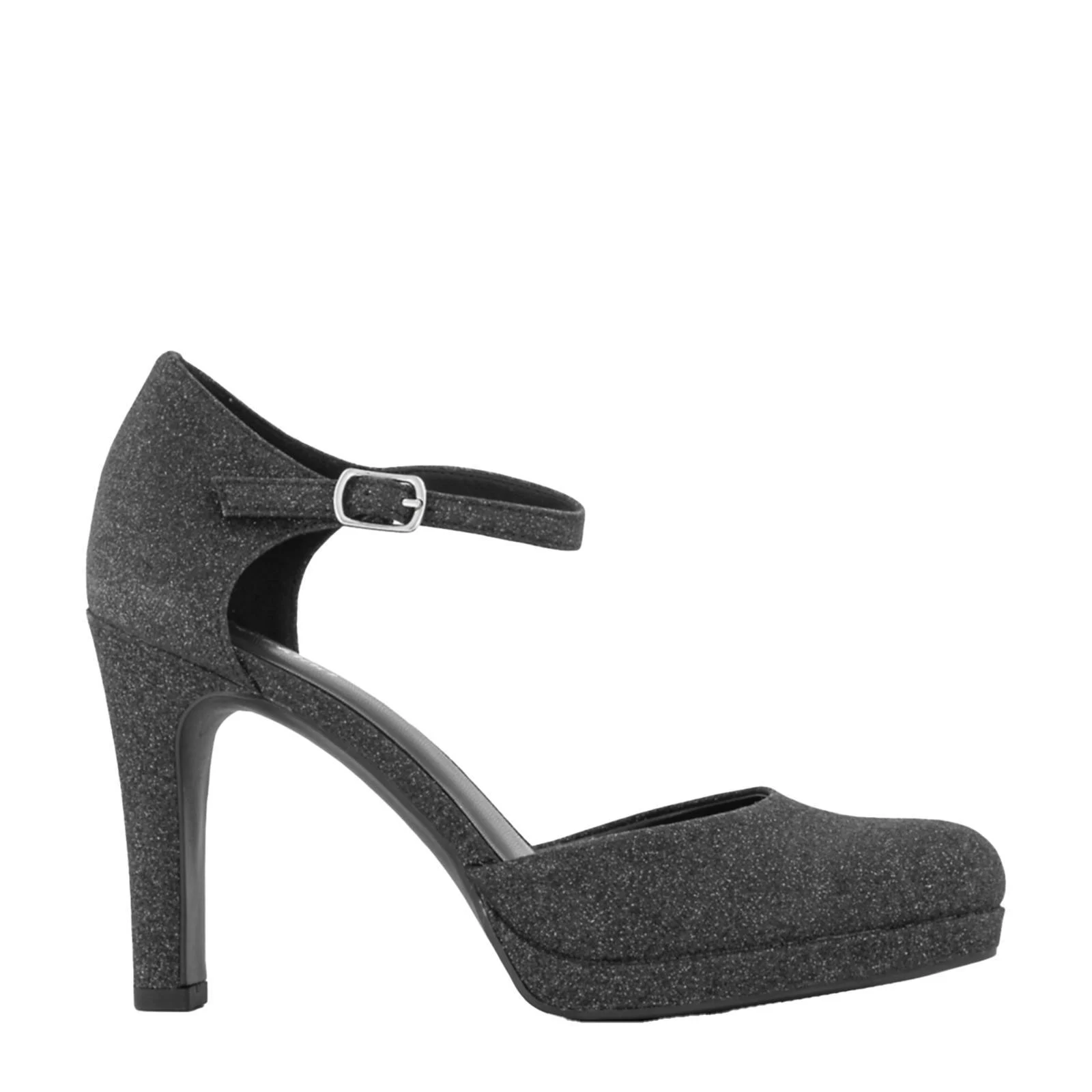 Graceland pumps met glitters zwart