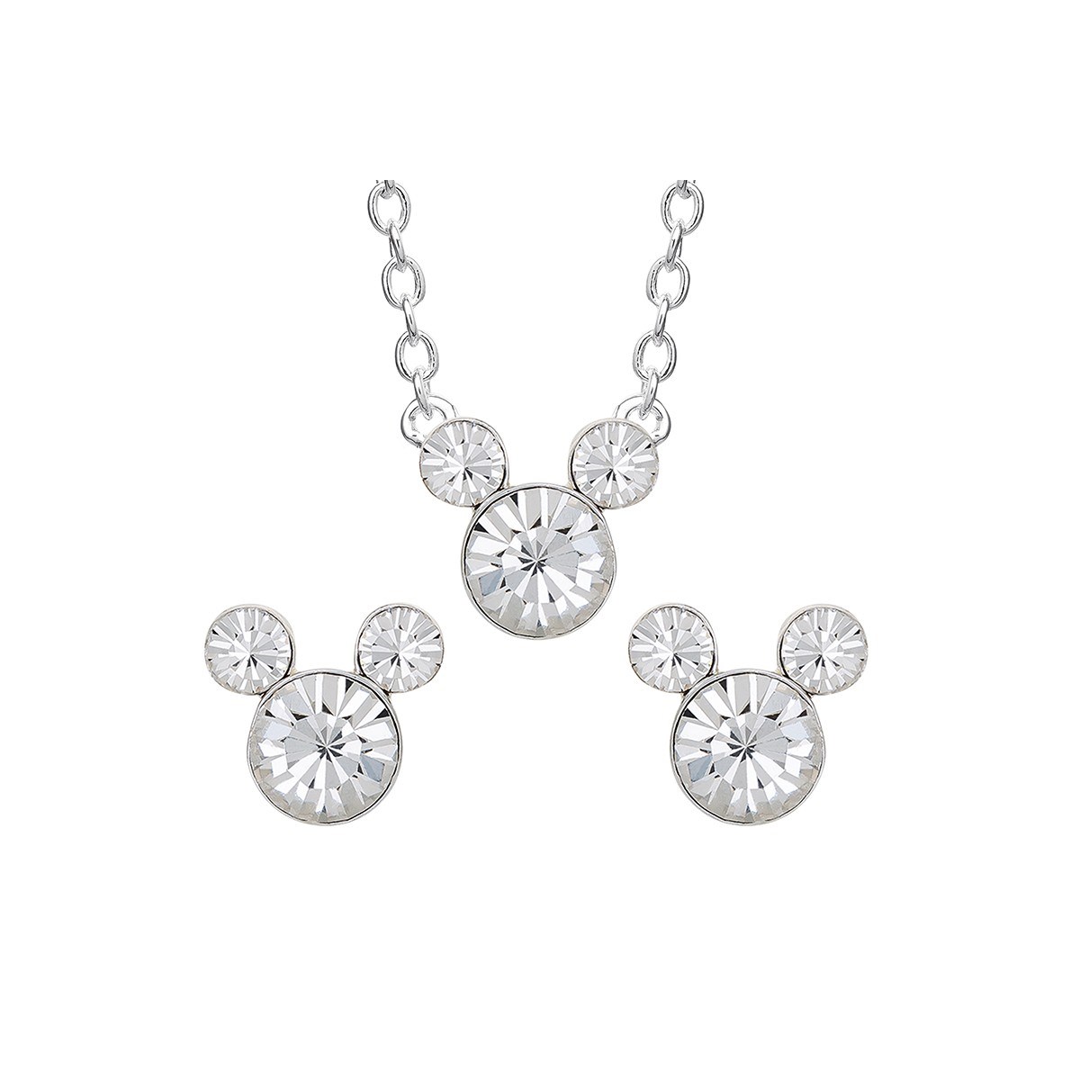 Parure collier et boucles d'oreilles Disney - Mickey