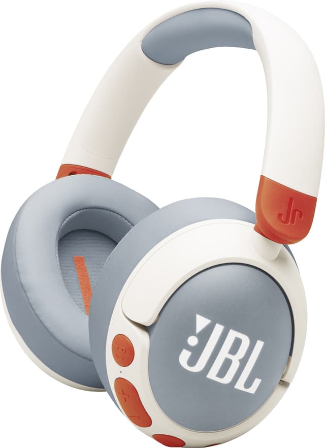 JBL Junior 470NC trådløse over-ear høretelefoner (hvid)