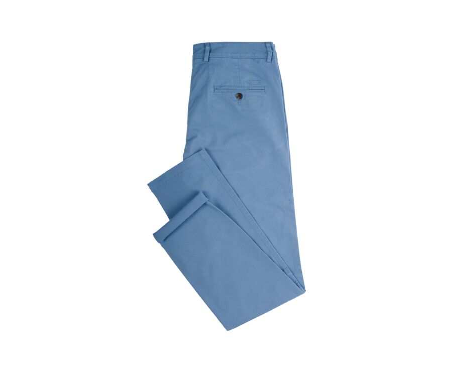 Pantalon chino homme Bleu givré - KYRK