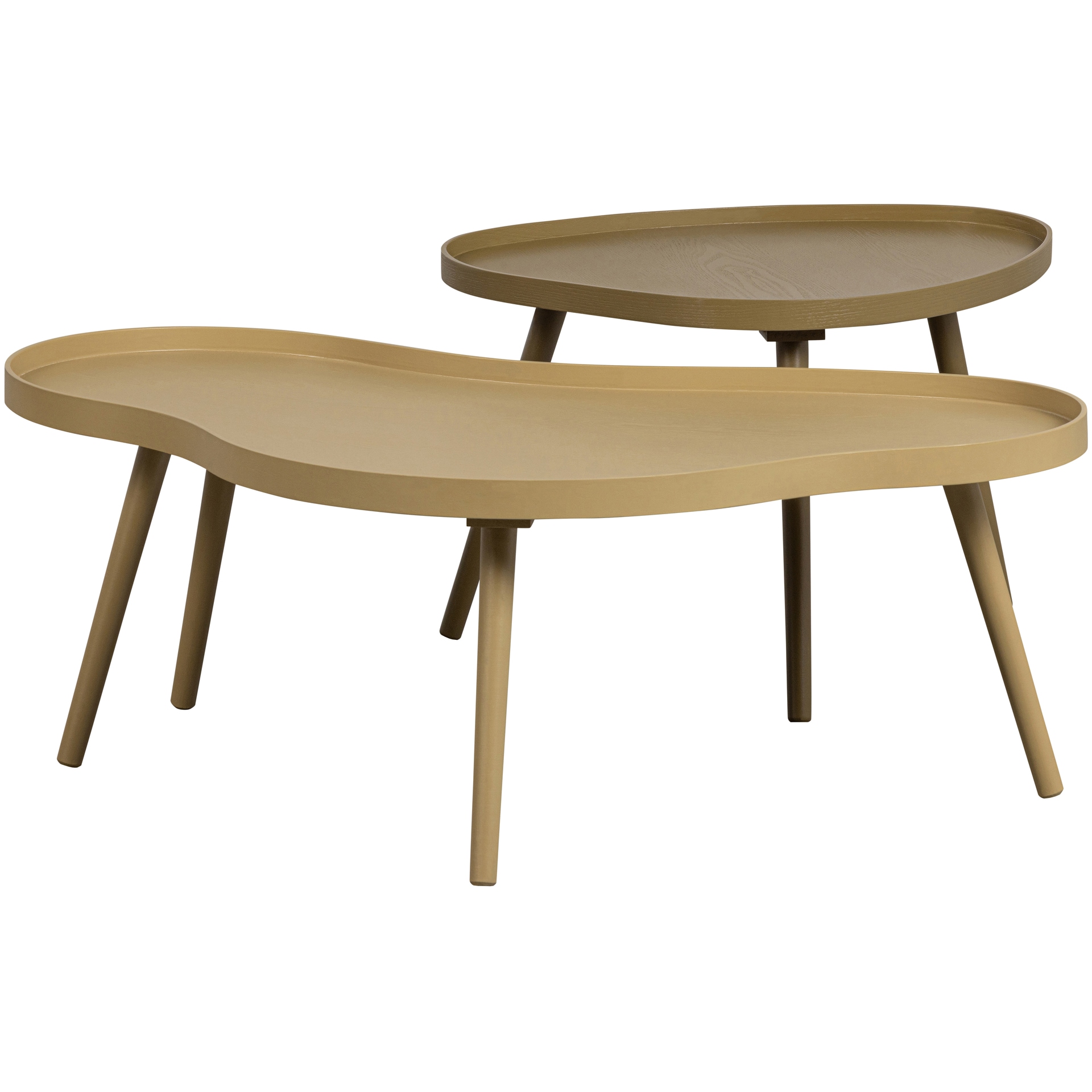 Beistelltisch MAE 100 x 58 cm hellbraun