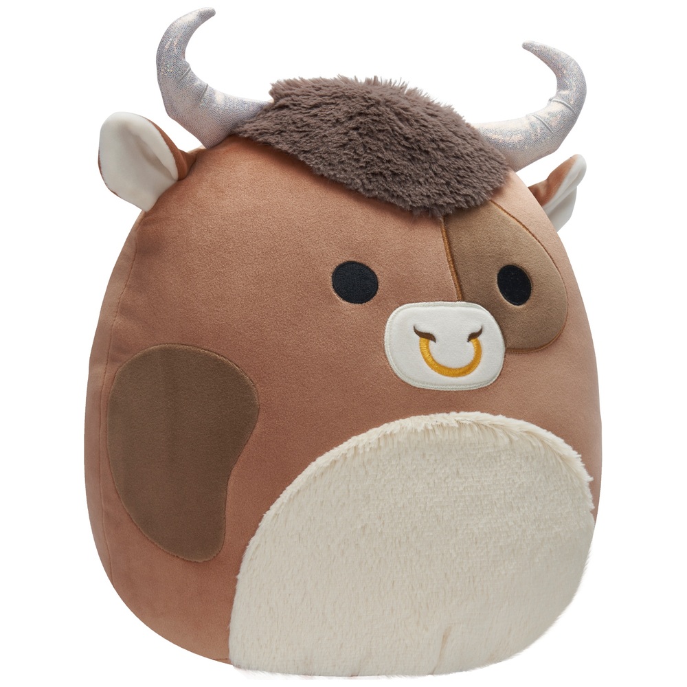 Original Squishmallows 30cm Shep der braun gefleckte Bulle