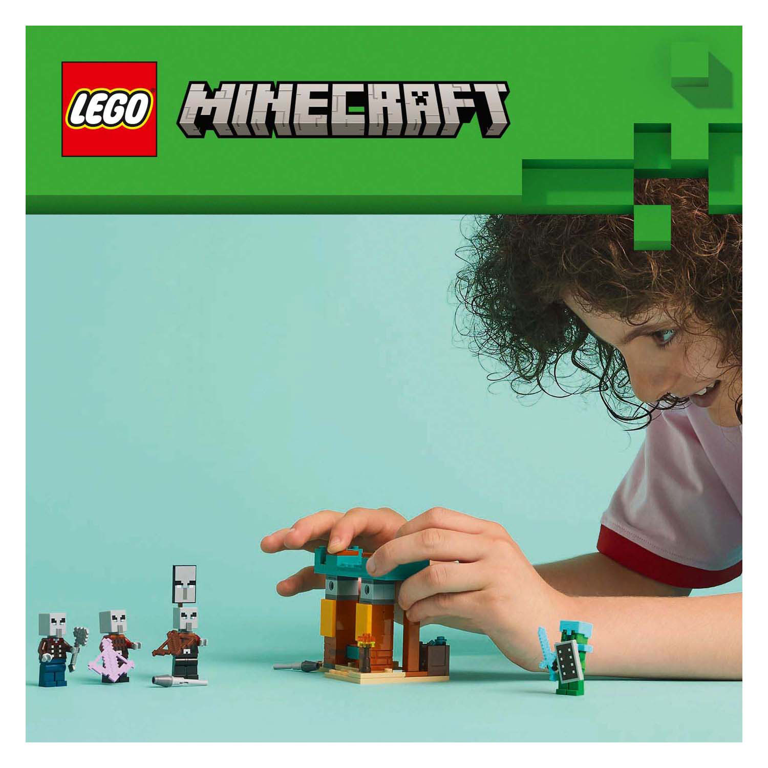 LEGO Minecraft 21267 De Illagers in de Woestijn