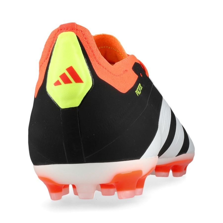 adidas Predator Elite 2G/3G AG Solar Energy - Noir/Blanc/Rouge