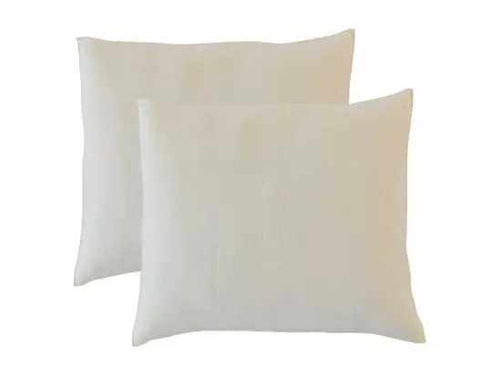 OLYMPE LITERIE | Lot de 2 oreillers 60x60 cm FLOCONS | Mémoire de forme