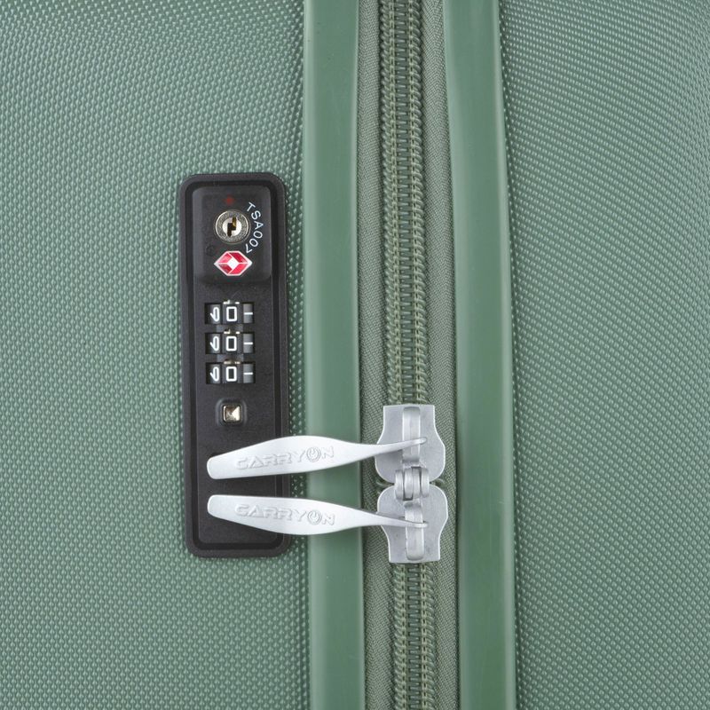CarryOn - Skyhopper - Ruimbagage Koffer - Olijf - Materiaal: Duurzaam