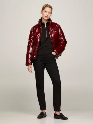 Jaqueta puffer Glossy New York