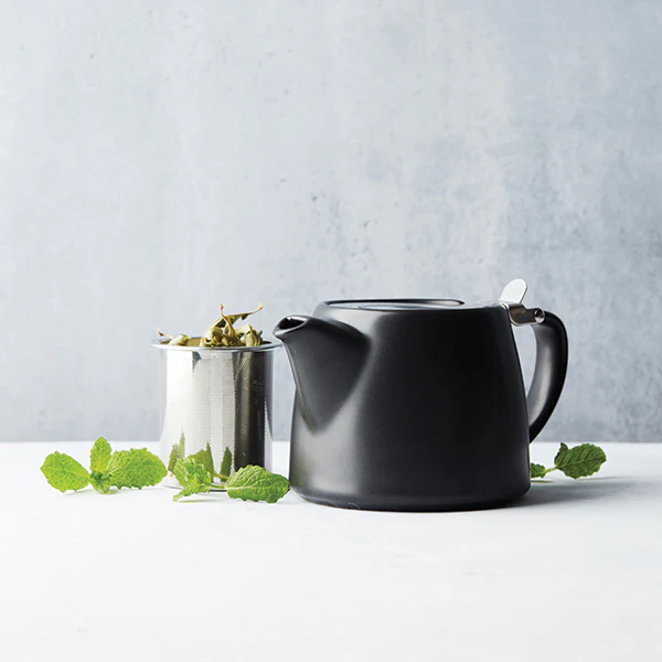 Théière avec infuseur Noir 500 mL Point Virgule