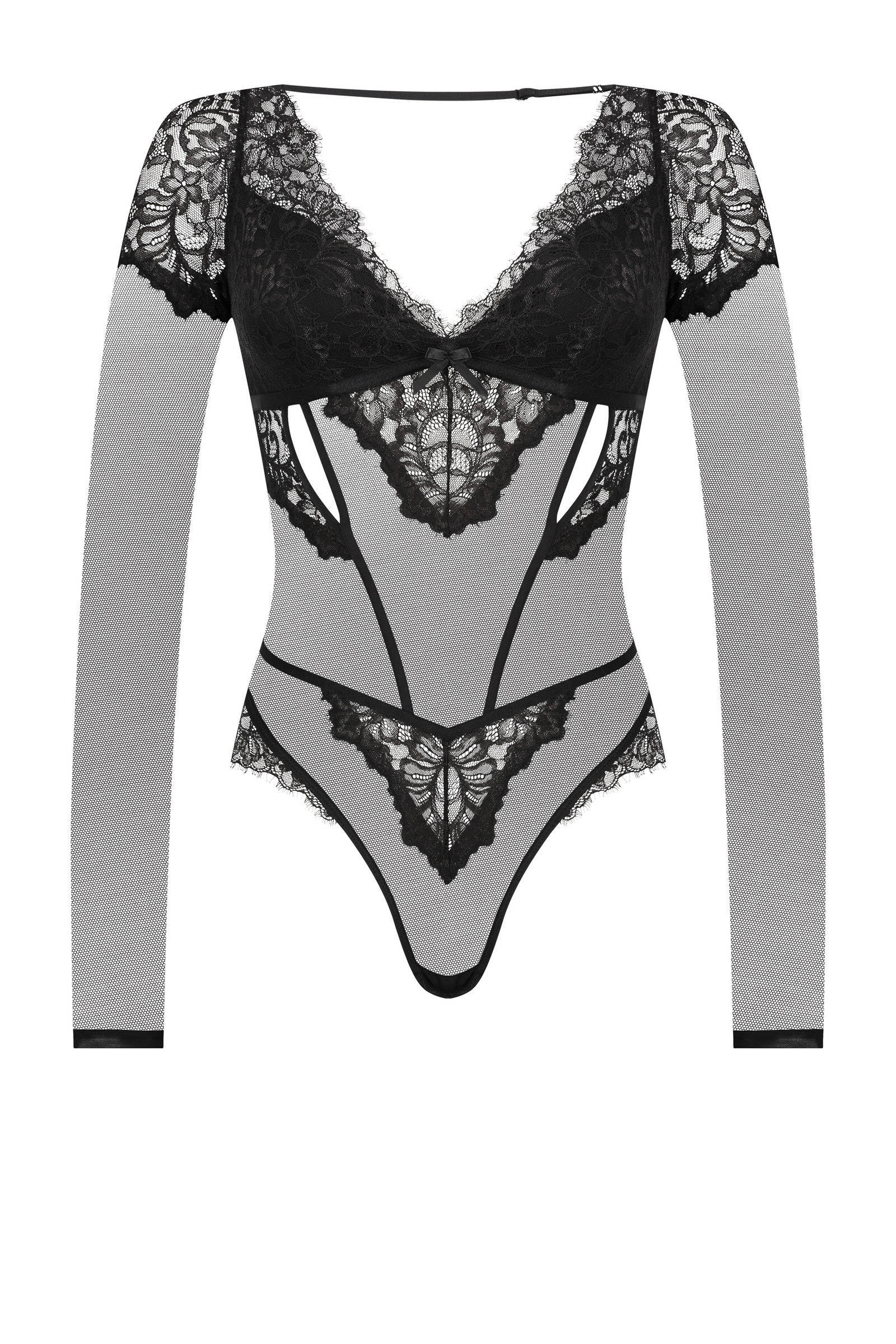 Hunkemöller stringbody Astrid zwart