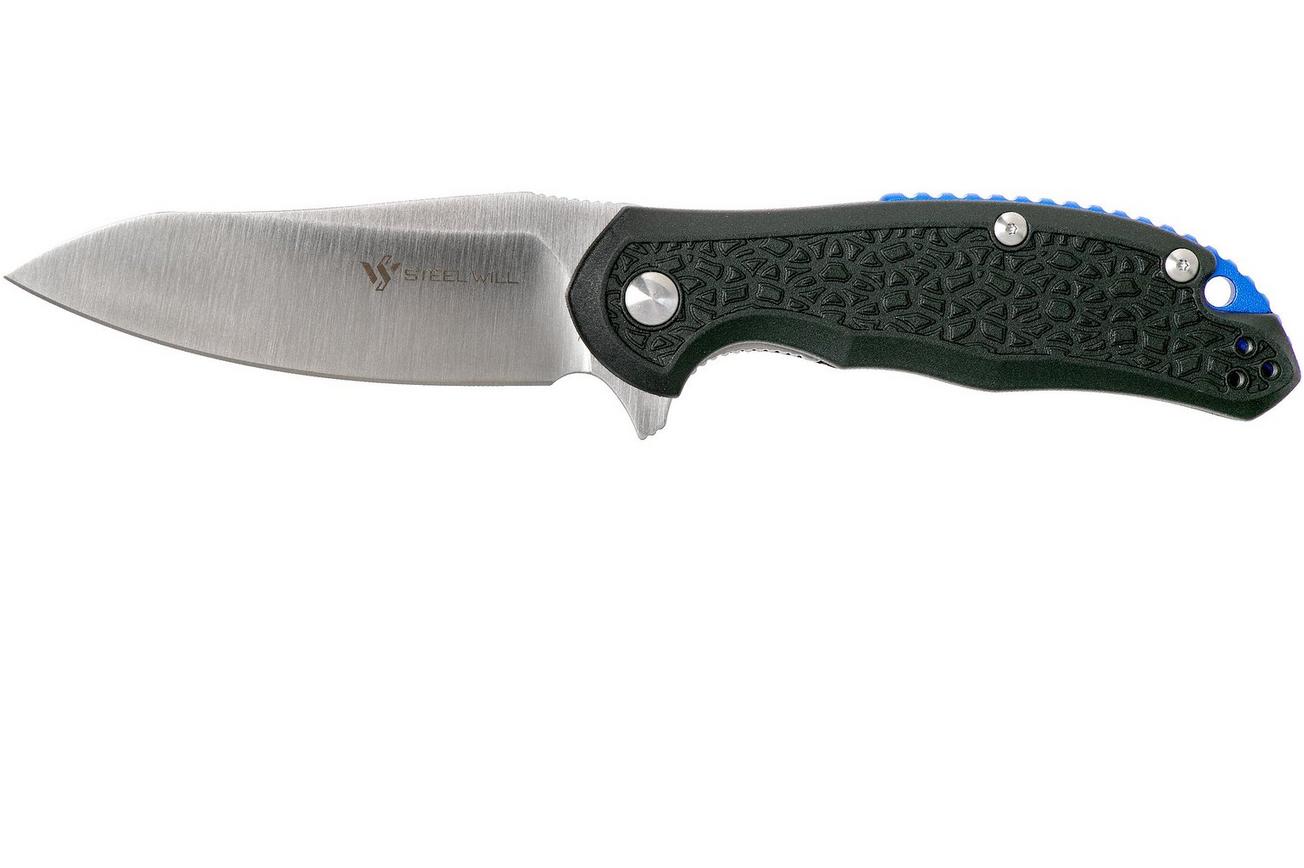 Steel Will Modus F25-11 Black FRN, D2 blade, zakmes