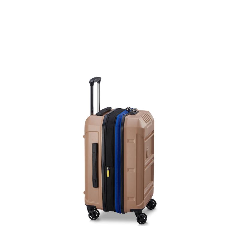 Valise cabine rigide Rempart Extensible 55 cm Beige
