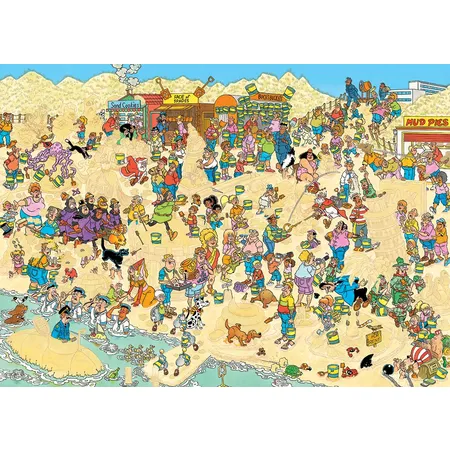 Jumbo Spiele Puzzle - Jan van Haasteren: Sandskulpturen, 1000 Teile